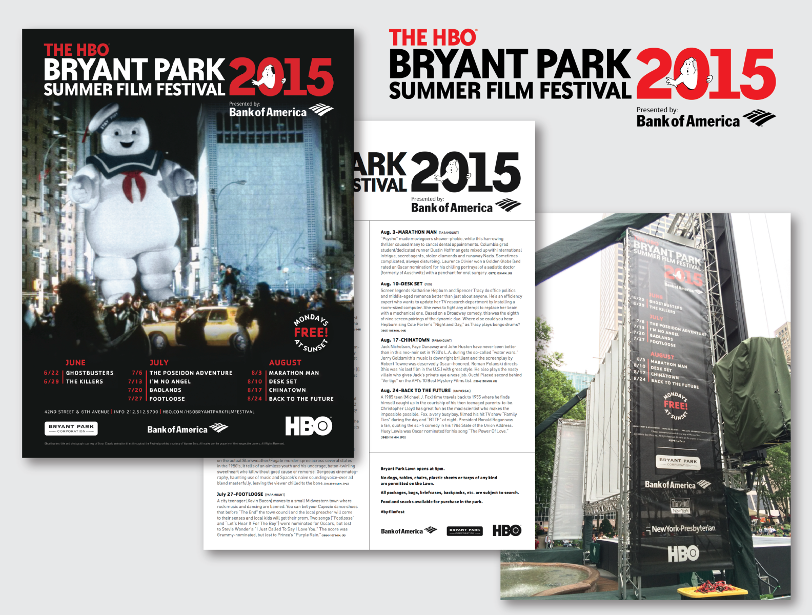 Bryant Park Film Festival 2015 by Erik Alvarado on Dribbble