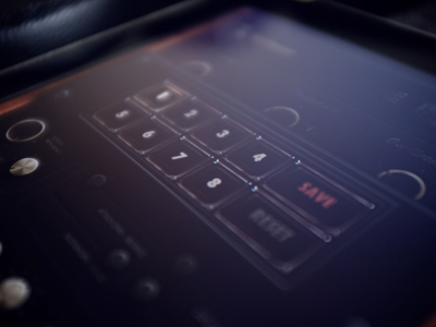 76 Synthesizer app audio gold icon ipad music texture