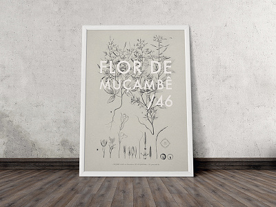 Flor de Muçambê print type