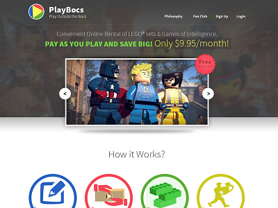Playbocs lego store modern responsive twitter bootstrap