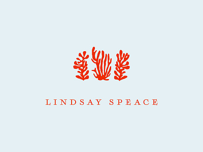 Lindsay Speace coral design interior logo