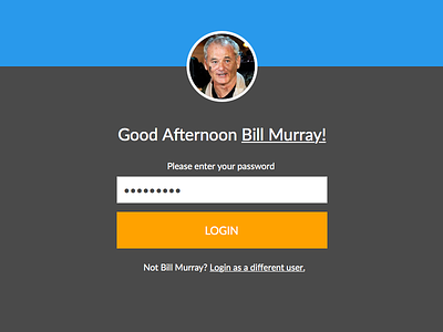 Good Afternoon Bill Murray!
