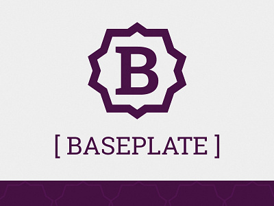 Baseplate logo open source site design