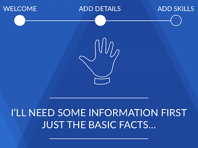 Just the basic facts... onboarding