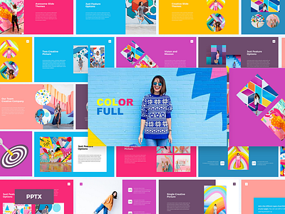 COLORFUL POWERPOINT TEMPLATE