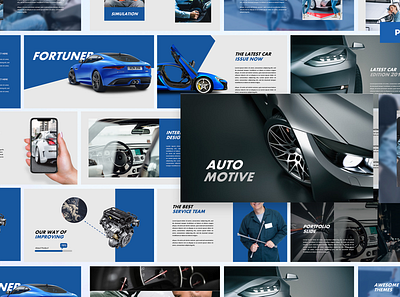 AUTOMOTIVE PRESENTATION TEMPLATE automotive business car clean corporate creative dealer design element infographic information keynote marketing minimalism modern powerpoint presentation slide template