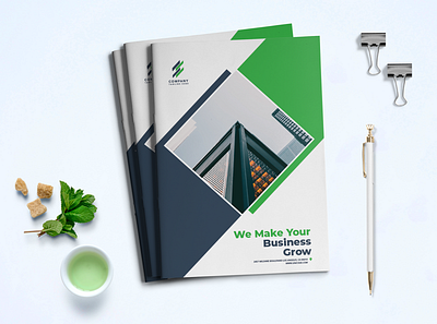 Business Brochure Template abstract annual book booklet brochure business company concept corporate cover creative design flyer layout marketing modern page poster style template