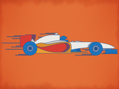 Speed blog car formula 1 illustration race retro speed vintage