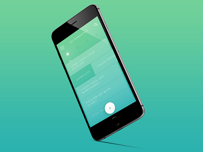 Matrix Task App Mobile add app complete fade gradient icon material mobile swipe task transparent user