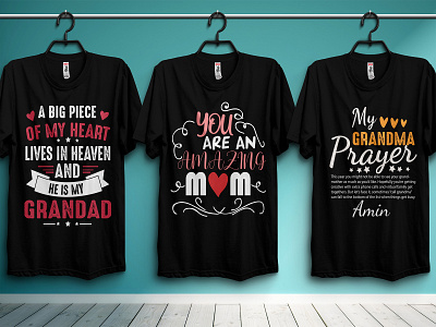 Happy Mother's Day Typography T Shirt Design