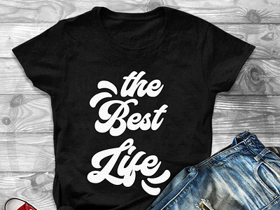 Creative Typography and Custom T-Shirt Design