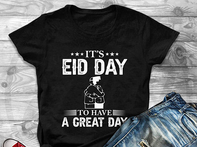 Happy Eid Day  T-Shirt Design