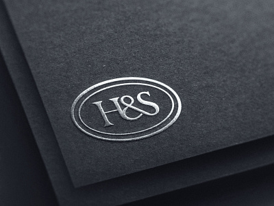 H&S 3d brand brand identity branding creative graphic design logo modern monogram stamp vector