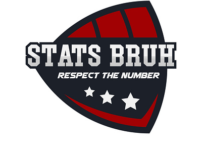 Stats Bruh brand identity branding design graphic design logo modern logo sports sports logo team logo vector