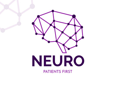 Neuro brain logo brand identity branding care logo design graphic design healthcare logo medical logo modern logo