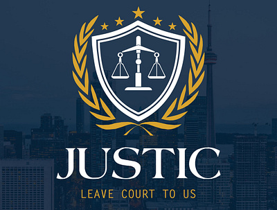 JUSTIC brand identity branding design graphic design judge justice law law farm logo modern logo