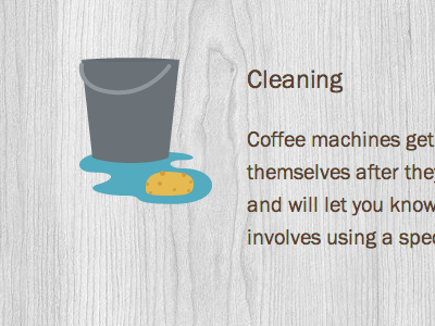 Cleaning cleaning icon illustration wood