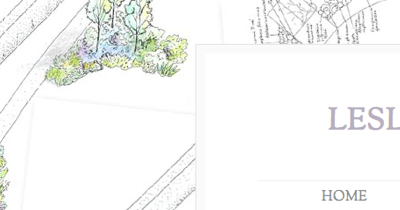 Garden Design site garden goudy bookletter website white