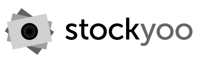 StockYoo logo first draft lens logo museo sans stock stock photography