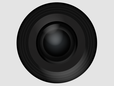 Camera lens for StockYoo logo