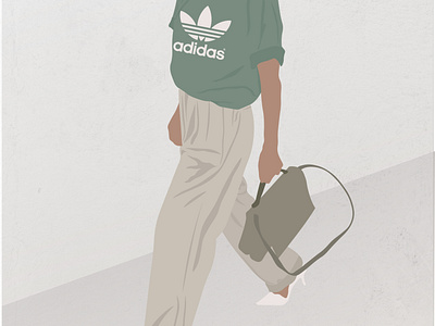 Tshirt & Trousers Illustration