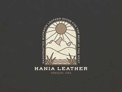 Hania Leather Logo Design