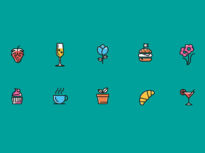 Feast and Flower Icons