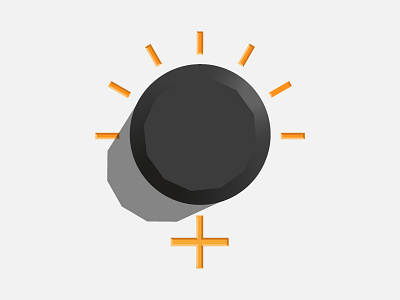 Dial Icon design dial icon icons illustration knob orange speaker symbol volume