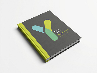 Youth Justice Report book branding design icon identity logo report