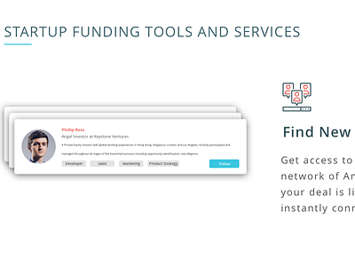 Entrepreneur Landing Pages fintech landing page