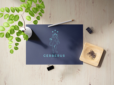 Cerberus Mockup branding design logo logo logo design logos vector