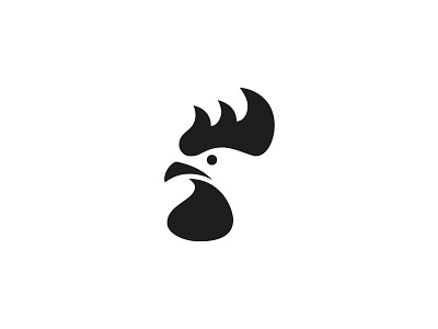 Rooster Mark Plus Bonus Mark animal logo mark minimal rooster symbol