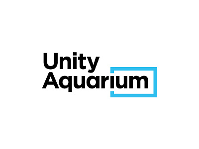 Unity Aquarium aquarium identity logo mark
