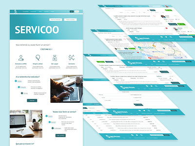 Servicoo – freelance platform design freelance freelanceplatform platform ui ux