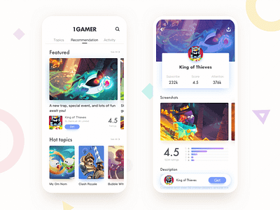 Game community app