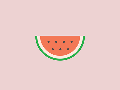 Watermelon by Angela Wan on Dribbble