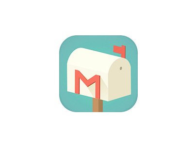 Gmail Flat icon flat gmail icon illustrator