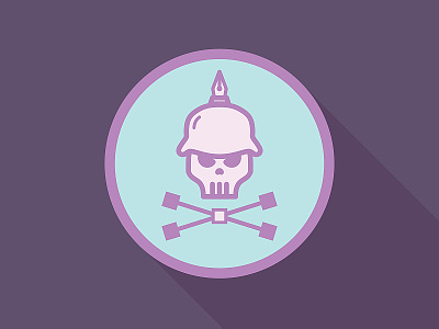 Bezier-Skull bezier icon illustration skull t shirt