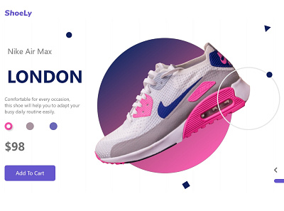 Shoe Landing Page app branding design logo ui ux web website