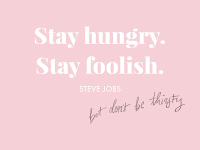 Steve Jobs Quote job job fair pink quote steve jobs
