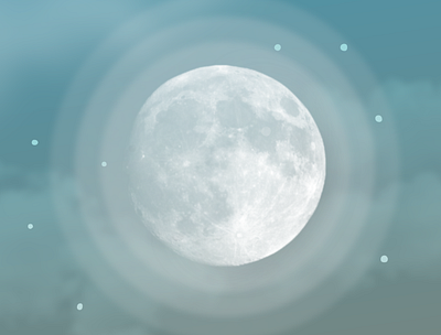 Moon illustration moon