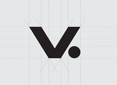 V. branding design golden illustration ratio