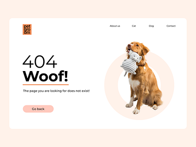 Page 404 design ui web