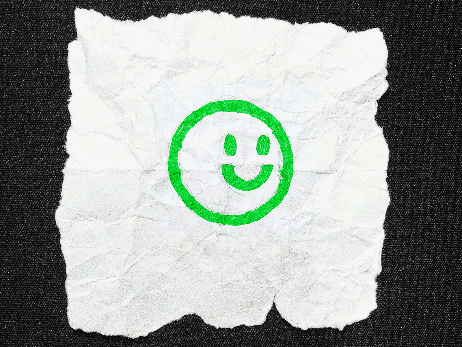 SMILE @jord.designs on instagram emoji retro vintage smile smiley face texture