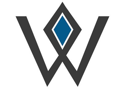 Williams Realty Group Inc. classy diamond fancy logo realtor realty w wiliams