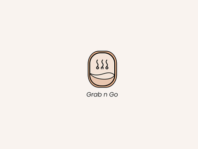 Grab n Go Coffee branding logo
