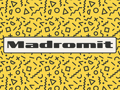 Madromit font font design type type design typeface