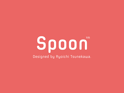 Spoon font font design type type design typeface