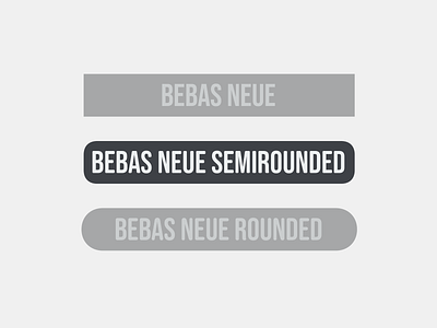 Bebas Neue SemiRounded