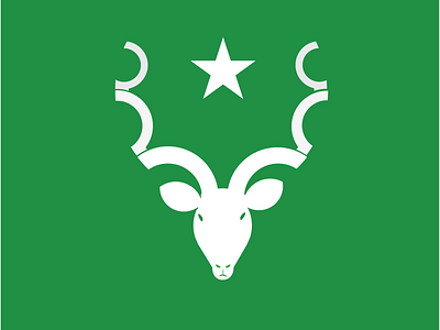 Markhor logo illustration logo markhor